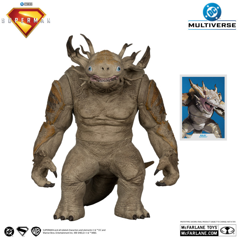 SUPERMAN 2025 DC MULTIVERSE SUPERMAN LEGACY KAIJU MEGAFIG 22 CM