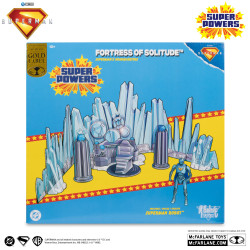 SUPERMAN 2025 DC SUPER POWERS SUPERMAN LEGACY FORTESS OF SOLITUDE PLAY