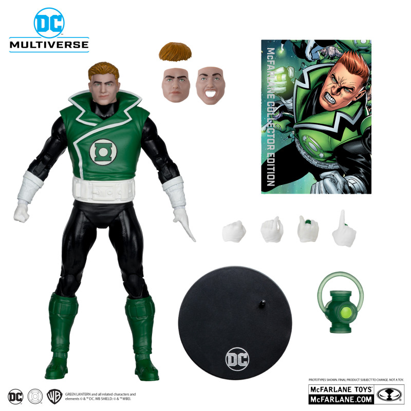 GUY GARDNER WARRIOR CHASE GREEN LANTERN DC MCFARLANE COLL ED 7IN 15 CM