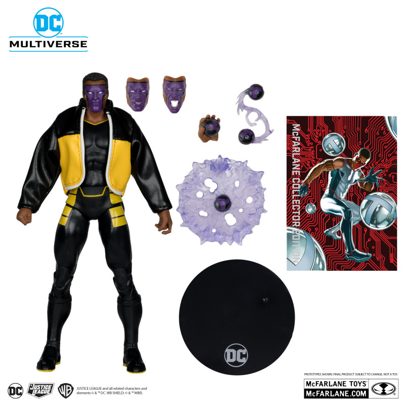MR TERRIFIC JUSTICE SOCIETY AMERICA CHASE DC MCFARLANE COLL ED 7IN 15 