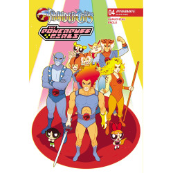 THUNDERCATS THE POWERPUFF GIRLS  4 CVR A PAULINA GANUCHEAU