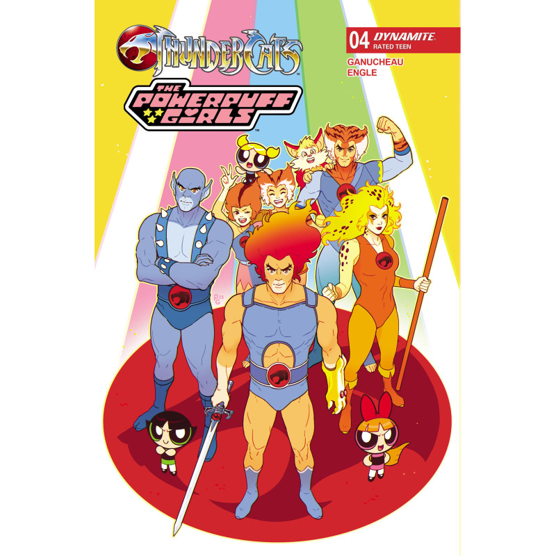 THUNDERCATS THE POWERPUFF GIRLS  4 CVR A PAULINA GANUCHEAU