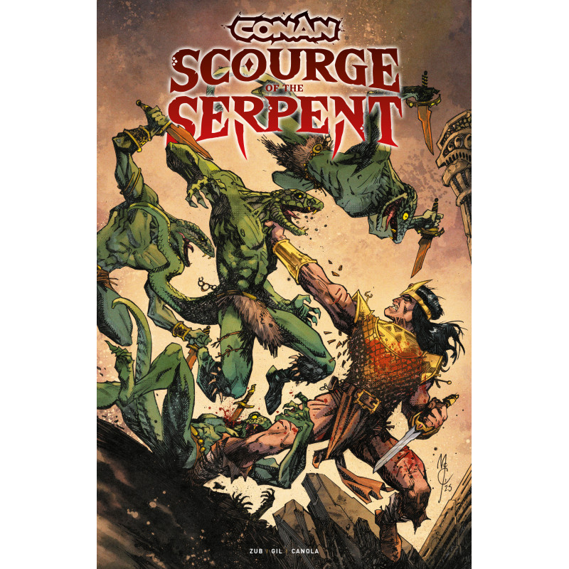 CONAN THE BARBARIAN SCOURGE OF THE SERPENT  1 CVR B