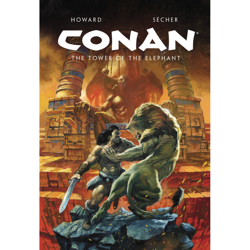 CONAN ILLUSTRATED THE TOWER OF THE ELEPHANT HC 