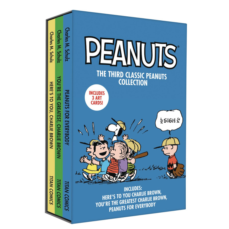 PEANUTS SLIPCASE SET 3 THE THIRD CLASSIC PEANUTS COLLECTION 