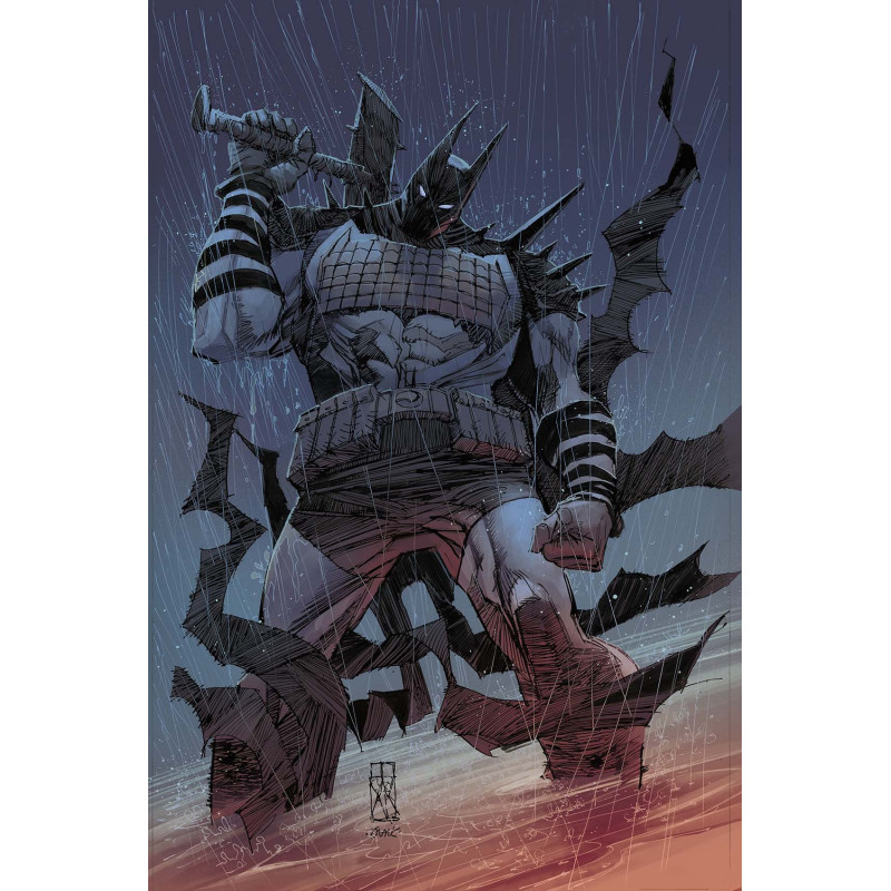ABSOLUTE BATMAN  12 CVR C DENYS COWAN CARD STOCK VAR