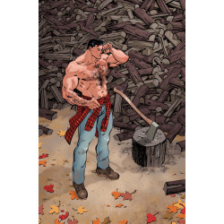 SUPERMAN  30 CVR E TOM REILLY PUMPKIN SPICY CARD STOCK VAR