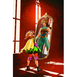 TRINITY DAUGHTER OF WONDER WOMAN  4  OF 6  CVR C MIKEL JANIN CARD STOC