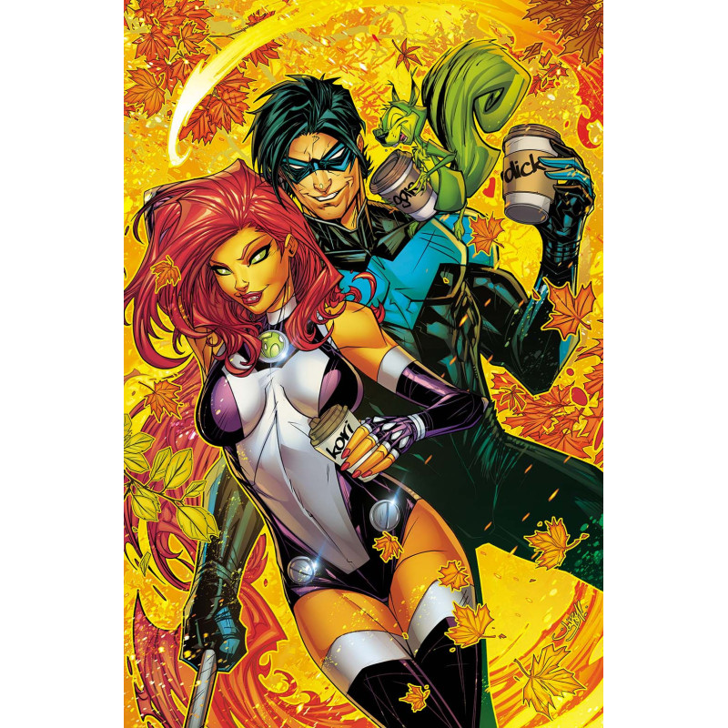 TITANS  27 CVR D JONBOY MEYERS PUMPKIN SPICY CARD STOCK VAR