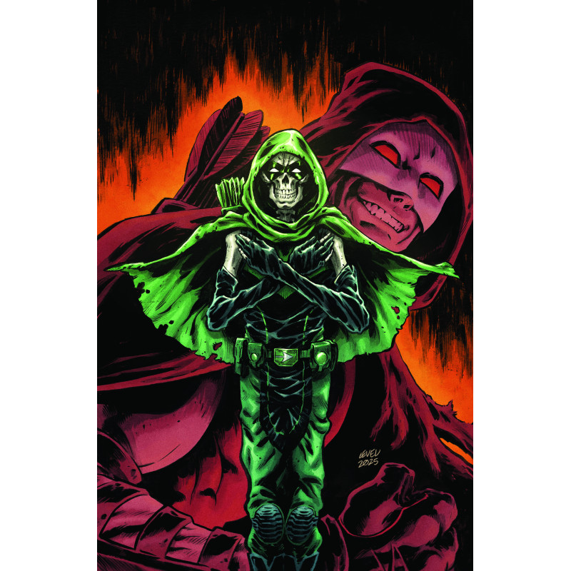 GREEN ARROW  28 CVR B BRIAN LEVEL CARD STOCK VAR