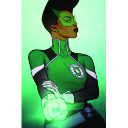 NEW HISTORY OF THE DC UNIVERSE  4  OF 4  CVR C JENNY FRISON CARD STOCK