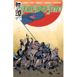 BLOOD SQUAD SEVEN  12 CVR A PAUL FRY  MR 