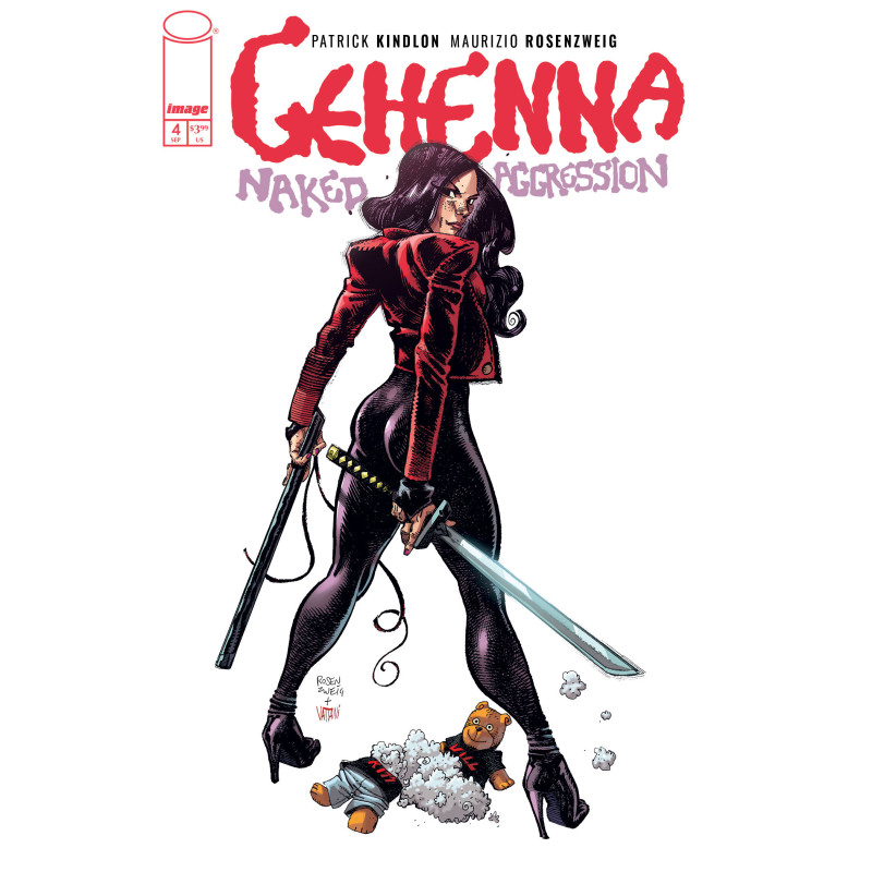GEHENNA NAKED AGGRESSION  4  OF 4  CVR A MAURIZIO ROSENZWEIG