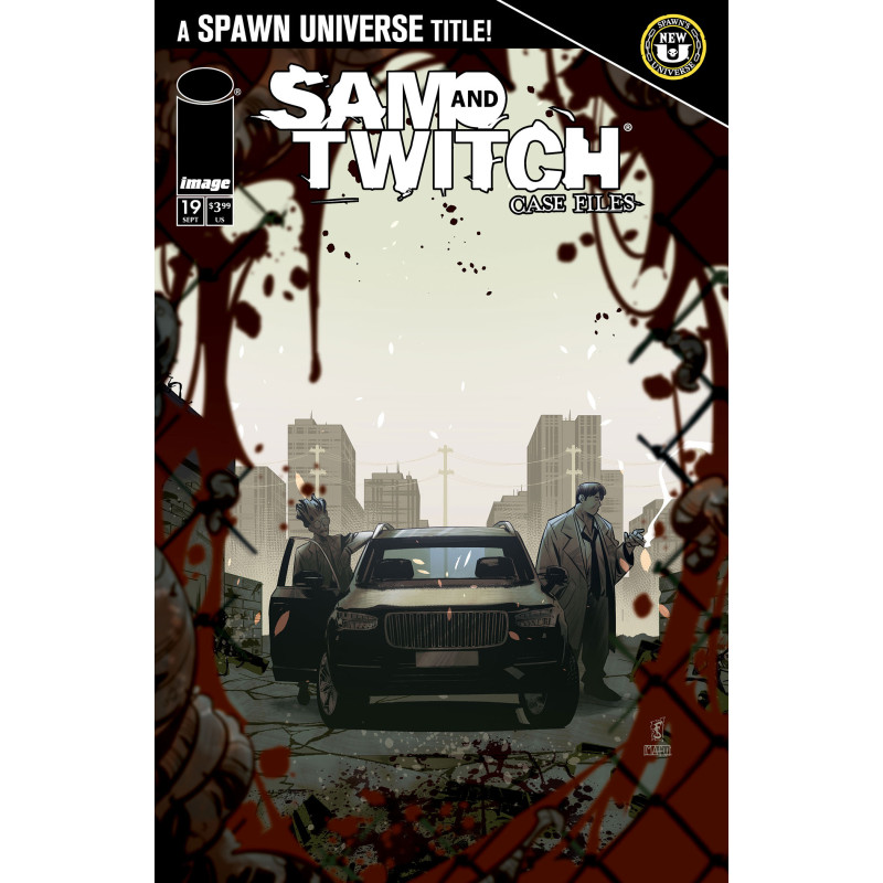 SPAWN SAM AND TWITCH CASE FILES  19 CVR A FEDERICO SABBATINI