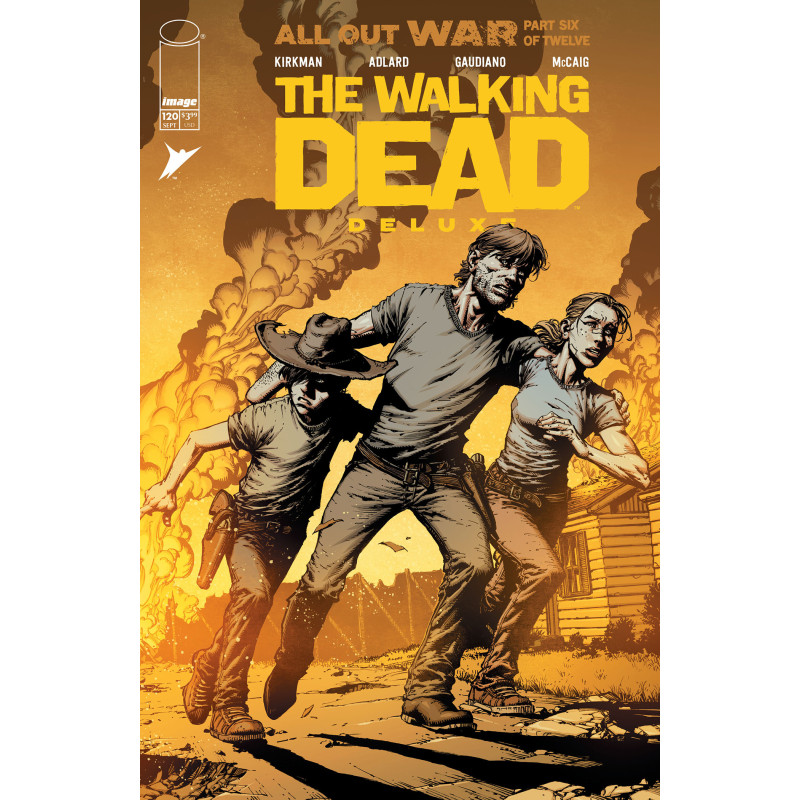 WALKING DEAD DELUXE  120 CVR A DAVID FINCH   DAVE MCCAIG  MR 