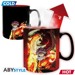 NATSU ET LUCY FAIRY TAIL MUG MAGIQUE 460ML
