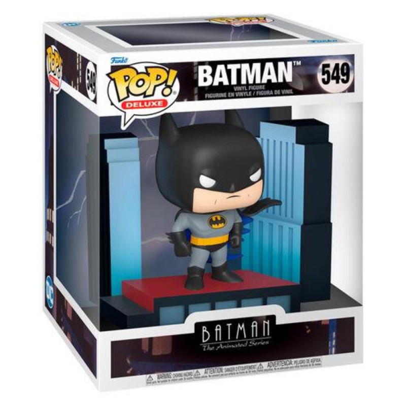 BATMAN ON ROOFTOP BATMAN THE ANIMATED SERIES POP  FIGURINE VINYL 9CM