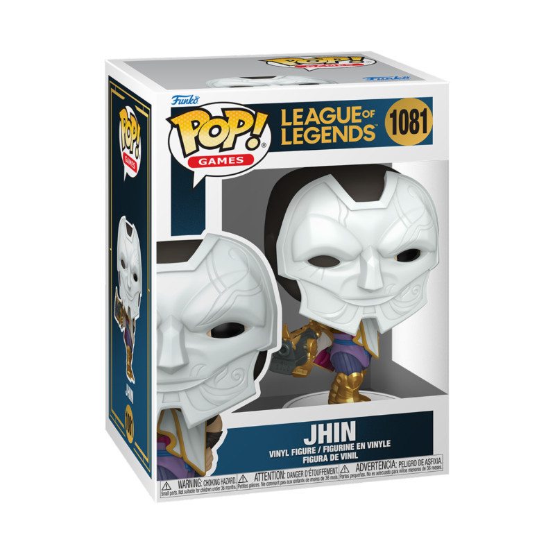 JHIN LEAGUE OF LEGENDS POP  GAMES VINYL FIGURINE 9 CM
