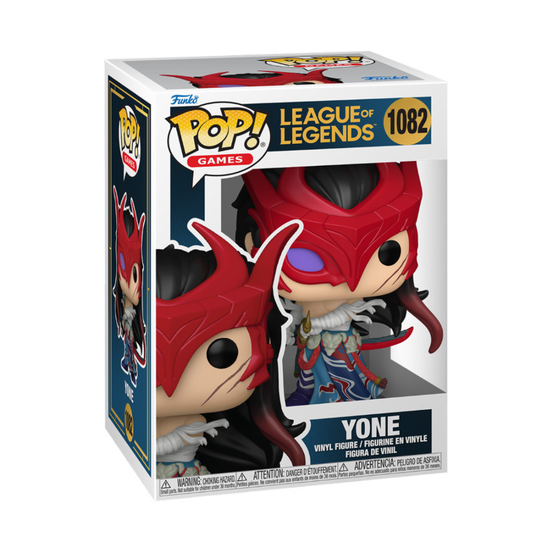 YONE LEAGUE OF LEGENDS POP  GAMES VINYL FIGURINE 9 CM