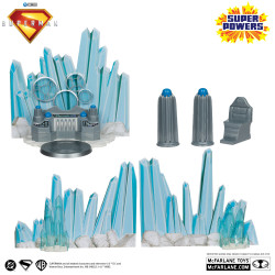 FORTRESS OF SOLITUDE HEADQUARTERS SUPERMAN 2025 DC DIRECT PLAYSET
