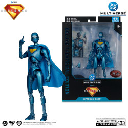 SUPERMAN ROBOT RED PLATINUM EDITION SUPERMAN 2025 DC MULTIVERSE FIGURI