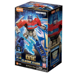 OPTIMUS PRIME TRANSFORMERS FIGURINE PLASTIC MODEL KIT BLOKEES CLASSIC 
