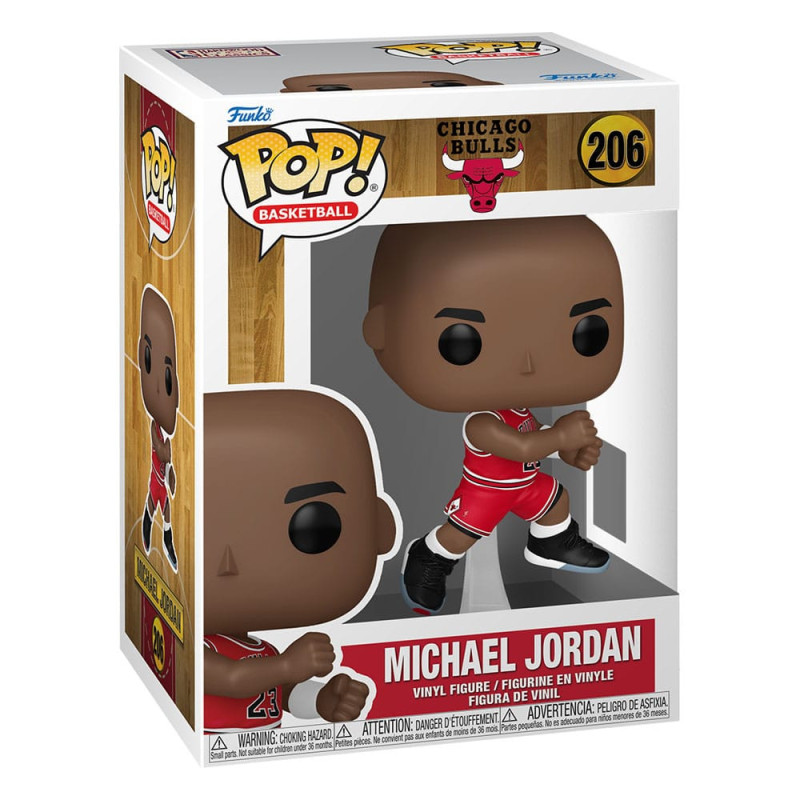 MICHAEL JORDAN 89 BULLS THE SHOT NBA LEGENDS POP  SPORTS VINYL FIGURIN
