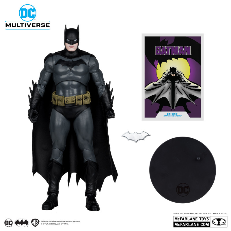 BATMAN YEAR ONE PART 4 DC MULTIVERSE FIGURINE BATMAN GOLD LABEL 18 CM