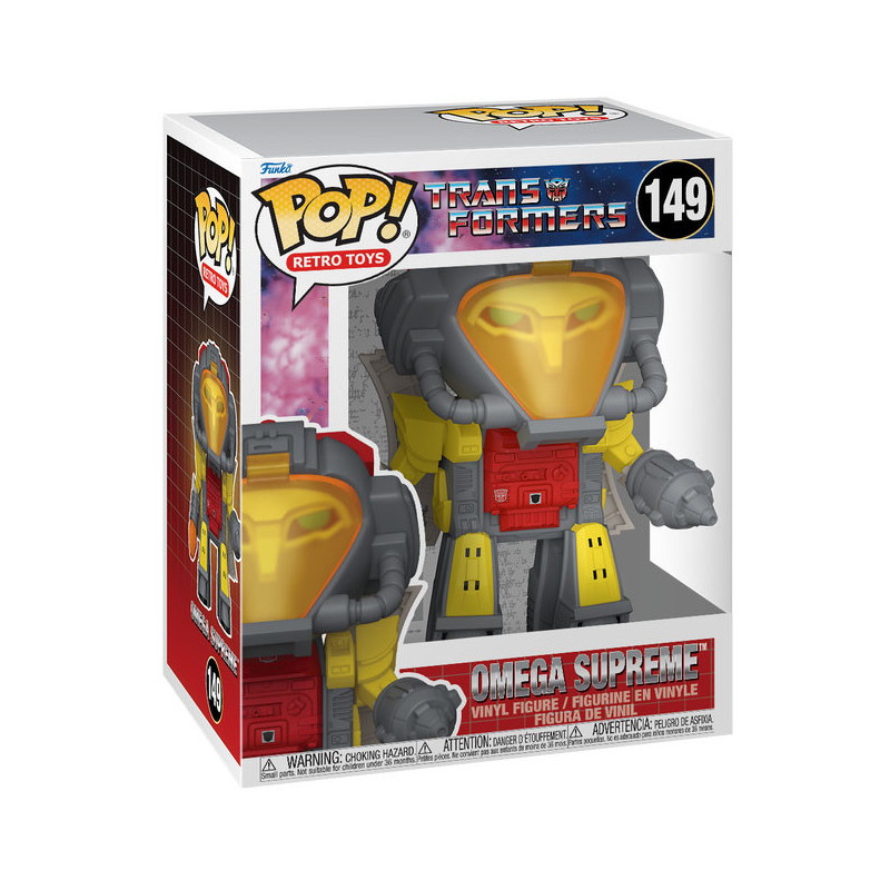 TRANSFORMERS FIGURINE OVERSIZED POP VINYL OMEGA SUPREME 15 CM