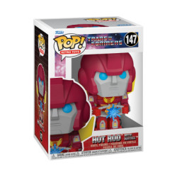 TRANSFORMERS RETRO SERIES POP TV VINYL FIGURINE HOT ROD WITH MATRIX 9 