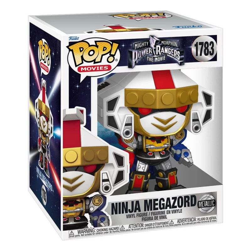 POWER RANGERS LE FILM SUPER SIZED POP  MOVIES VINYL FIGURINE NINJA MEG