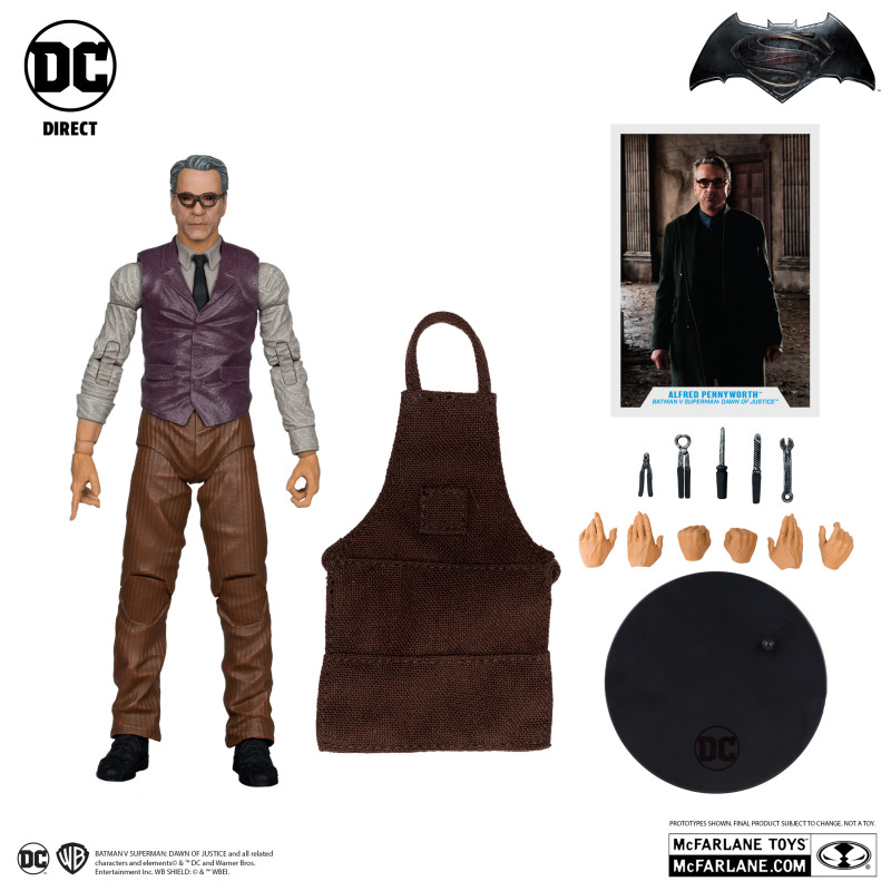 BATMAN V SUPERMAN L AUBE DE LA JUSTICE DC MULTIVERSE FIGURINE ALFRED P