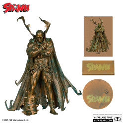 SPAWN FIGURINE SPAWN 311 PATINA EDITION GOLD LABEL 19 CM