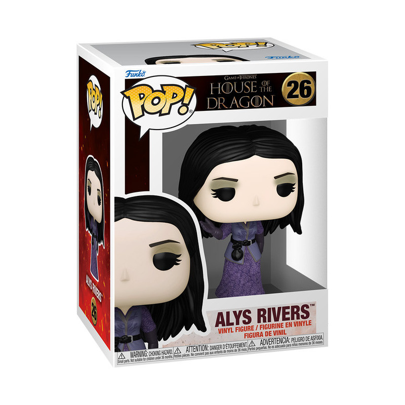 HOUSE OF THE DRAGON POP TV VINYL FIGURINE ALYS RIVERS 9 CM