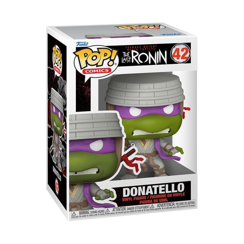 TORTUES NINJA POP VINYL FIGURINE LAST RONIN DONATELLO 9 CM