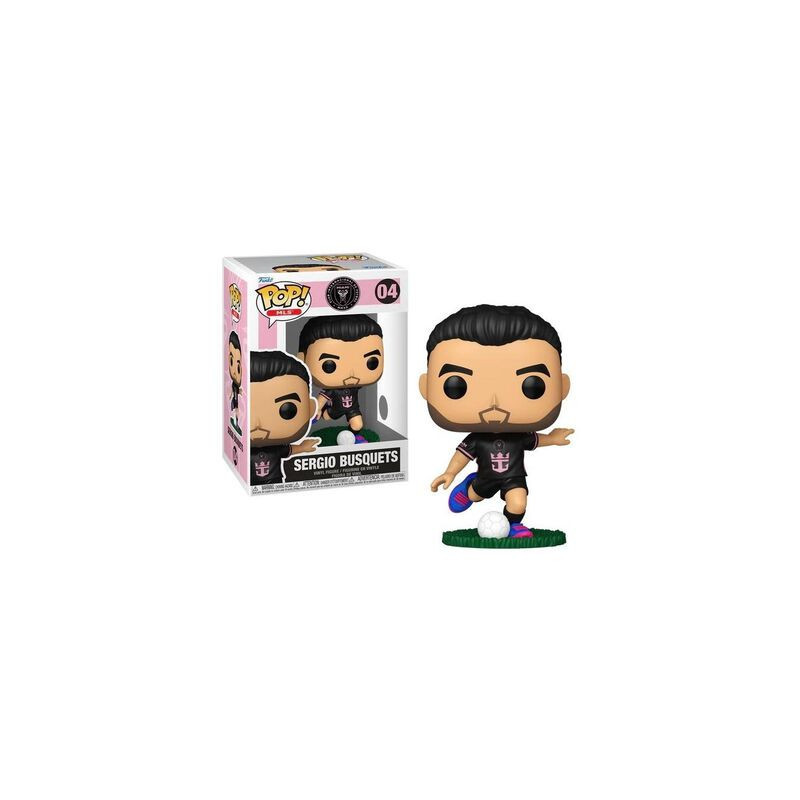 MLS POP SPORTS VINYL FIGURINE INTER MIAMI SERGIO BUSQUETS AWAY 9 CM