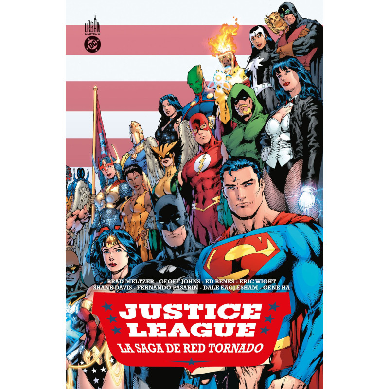 JUSTICE LEAGUE OF AMERICA LA SAGA DE RED TORNADO  2006  DC PAPERBACK