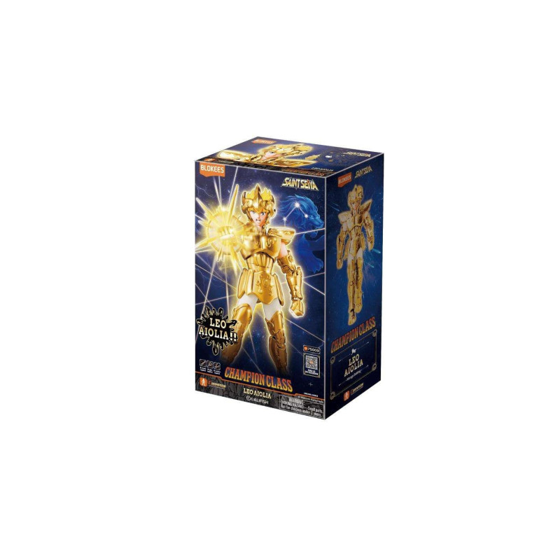 SAINT SEIYA BLOOKEES CHAMPION CLASS LEO AIOLIA MODEL KIT