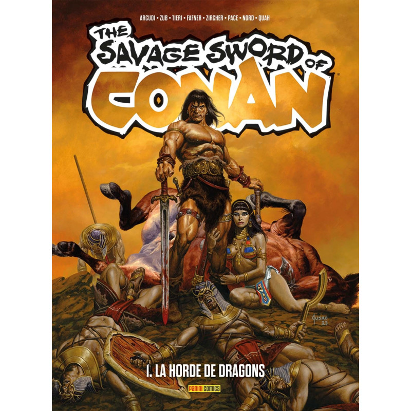 SAVAGE SWORD OF CONAN T01  LA HORDE DE DRAGONS