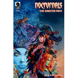 NOCTURNALS THE SINISTER PATH  2 CVR A DAN BRERETON