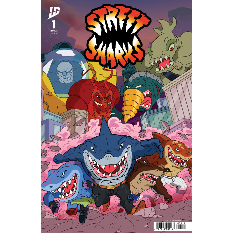 STREET SHARKS  1 CVR A MURPHY