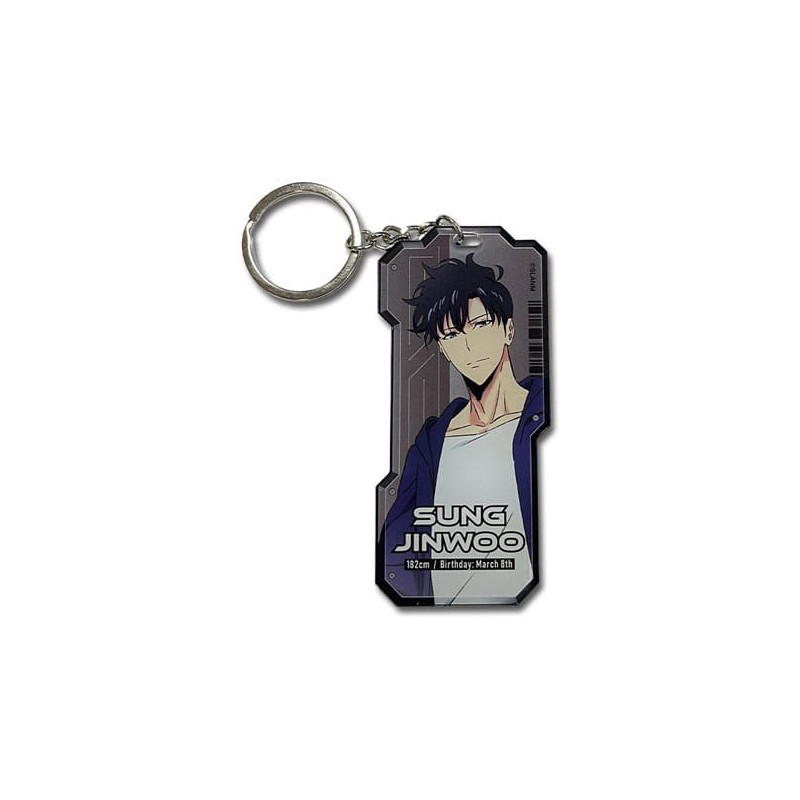 SUNG JINWOO SOLO LEVELING PORTE CLES ACRYLIQUE 9 CM
