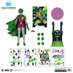 DC REBIRTH DC MULTIVERSE ROBIN DICK GRAYSON JOKERIZED GOLD LABEL 18 CM