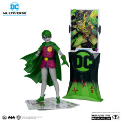 DC REBIRTH DC MULTIVERSE ROBIN DICK GRAYSON JOKERIZED GOLD LABEL 18 CM