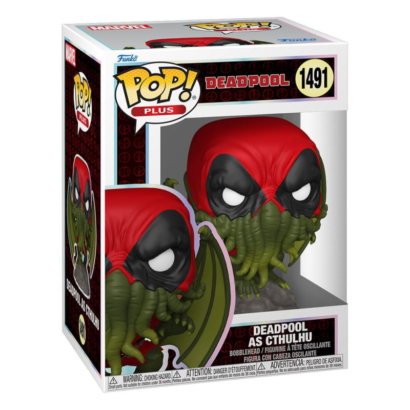 MARVEL POP PLUS VINYL DEADPOOL AS CTHULHU 9 CM