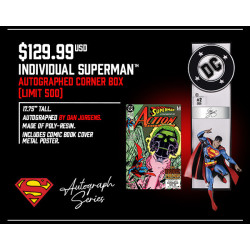 DC DIRECT CORNER BOX STATUETTE SUPERMAN LIMITED EDITION 45 CM