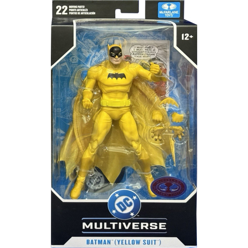 DC MULTIVERSE BATMAN WAVE 4 7IN BATMAN YELLOW SUIT
