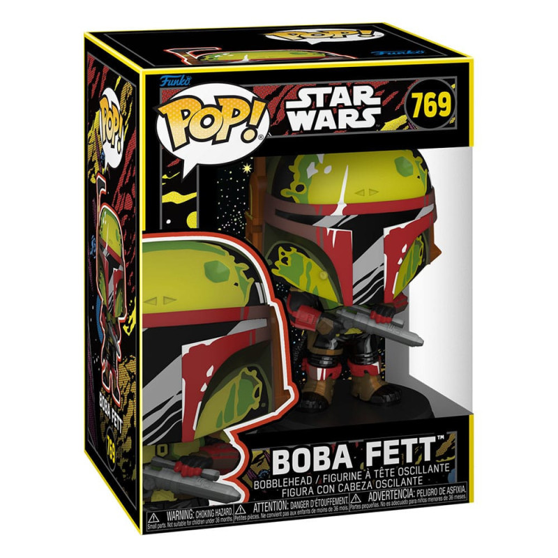 POP STAR WARS BOOK OF BOBA FETT BOBA FETT RETRO FIG