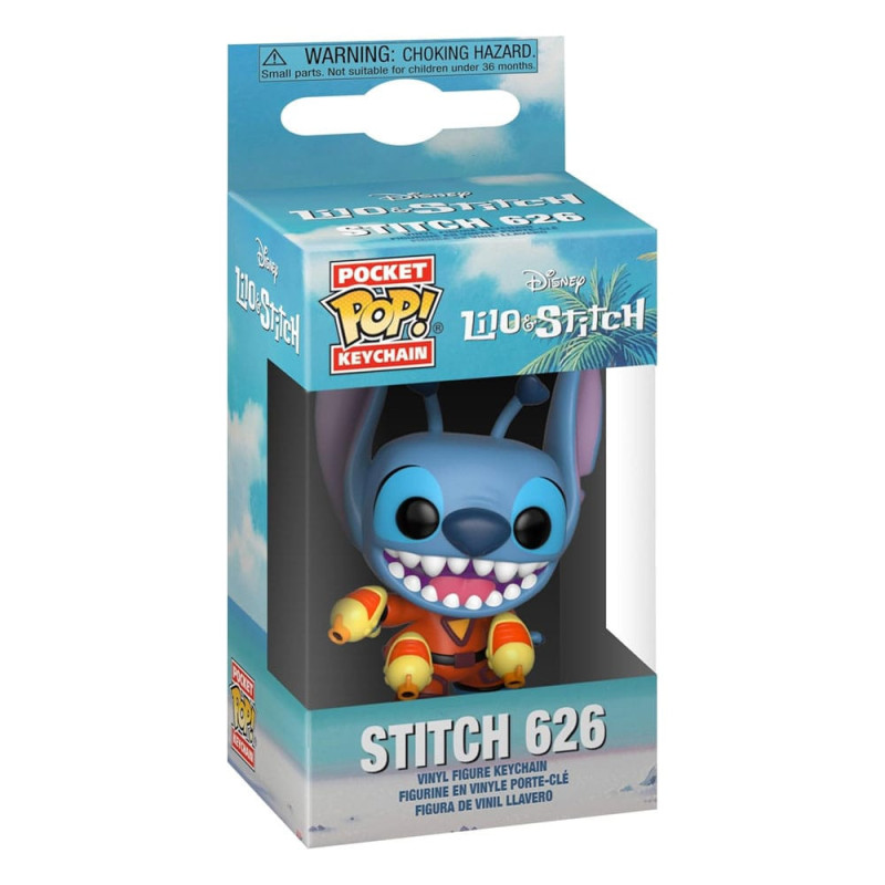 LILO ET STITCH PORTE CLES POP STITCH W BLASTER