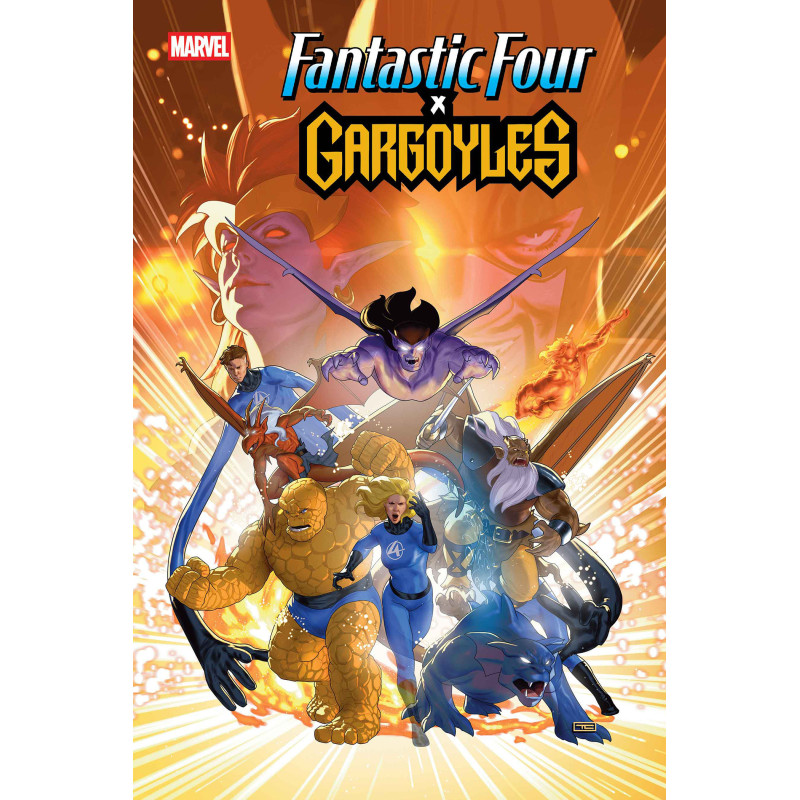 FANTASTIC FOUR  GARGOYLES  1